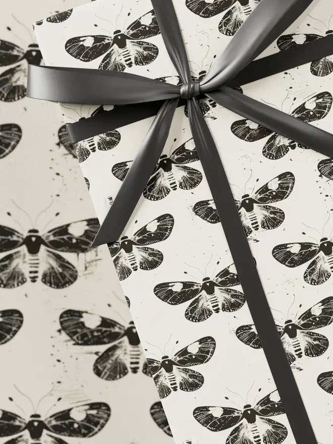 Moth Wrapping Paper