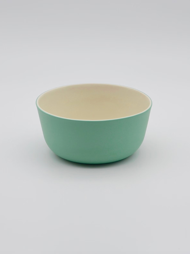 Snack Bowl. A green snack bowl.