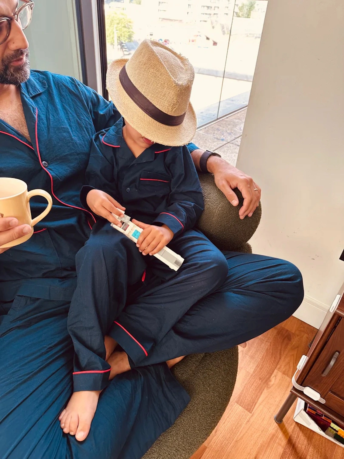 Deep Blue Sea Cotton Pyjama Set