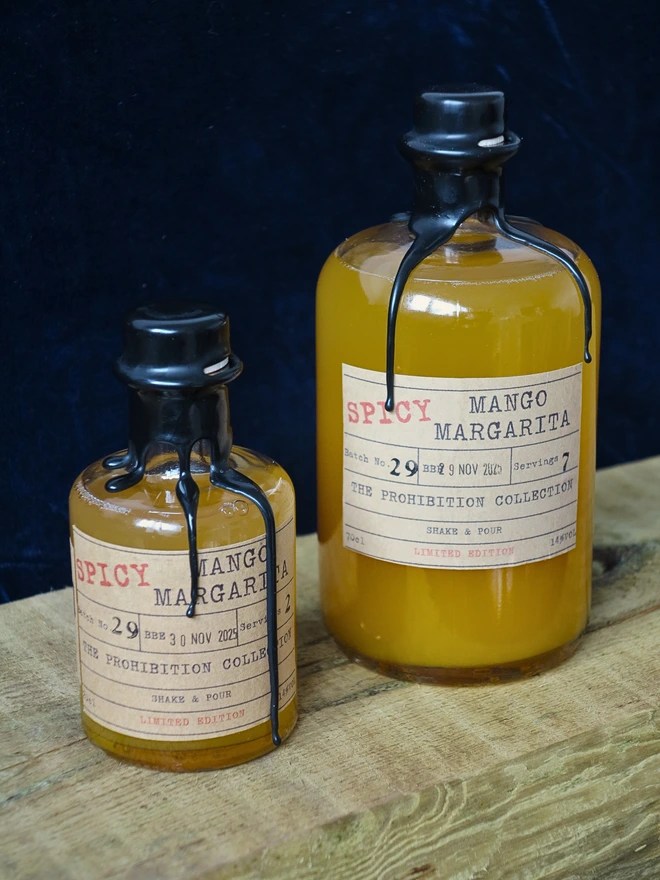 Spicy Mango Margarita Cocktails