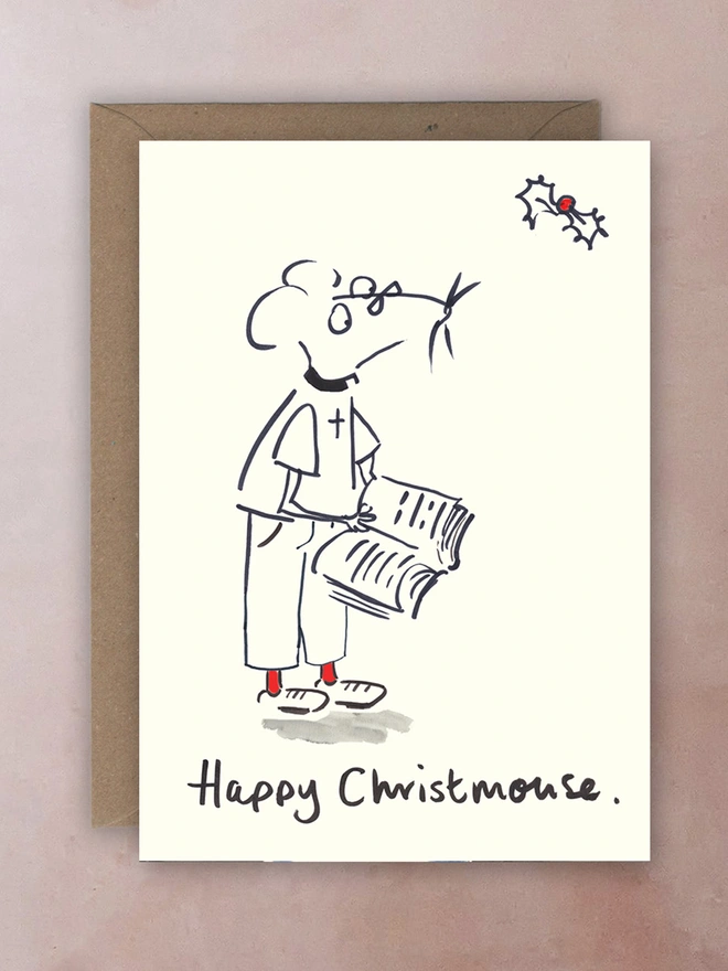 Happy Christmouse Christmas Card