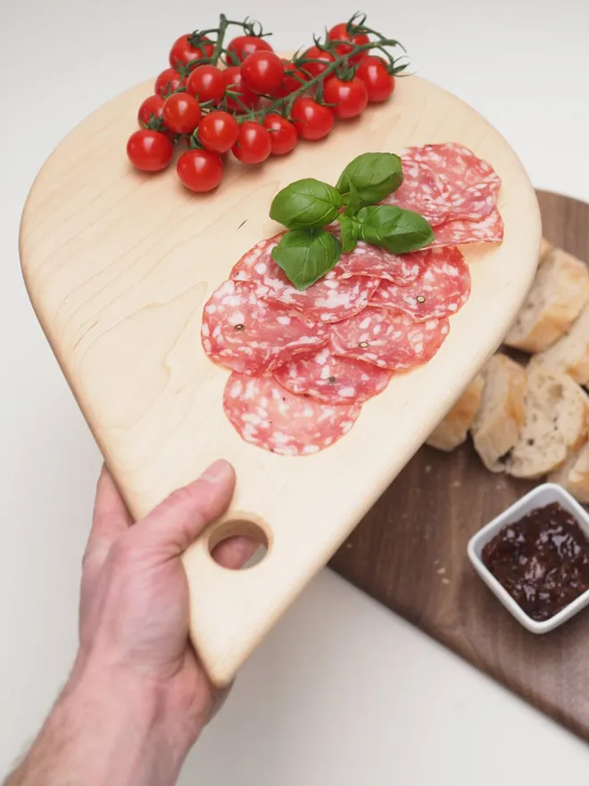 Droplet Wooden Chopping Board