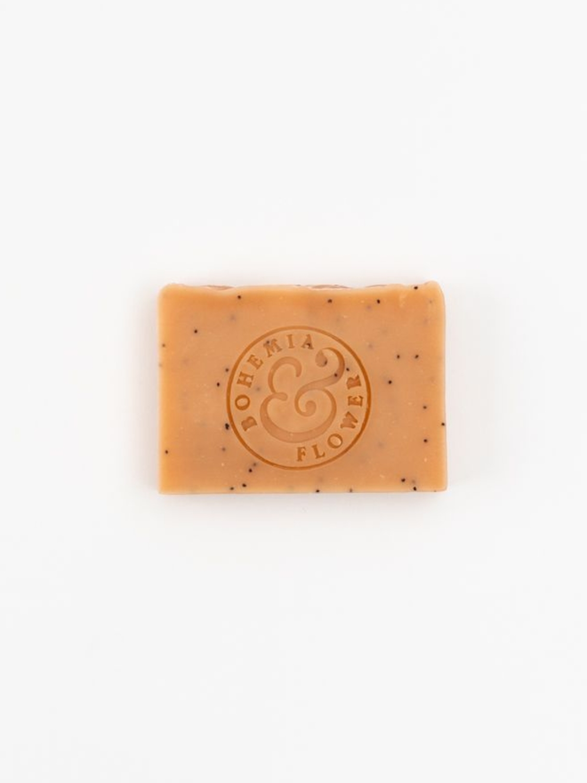 Pink Clay, Rose & Poppy Seed Garden Soap
