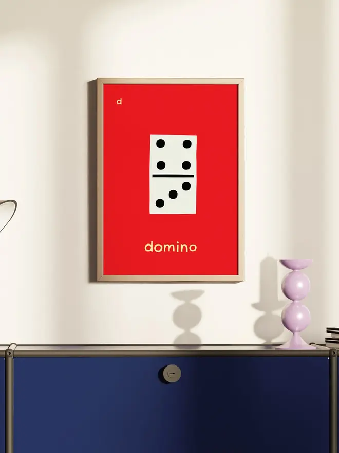 'Domino' Print