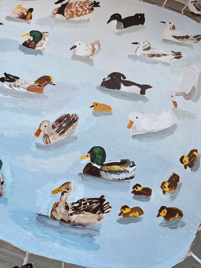 Duck wrapping paper