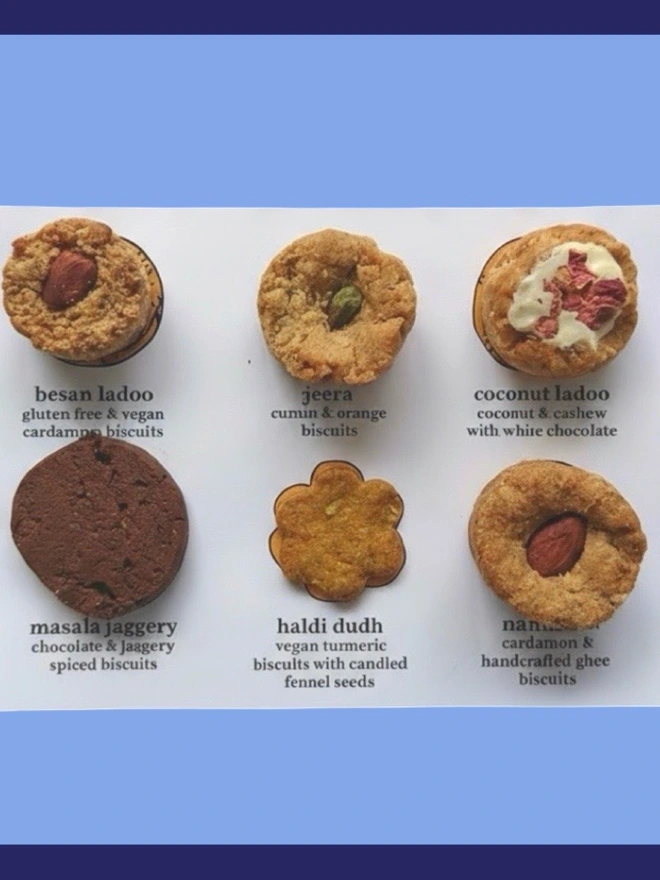 biscuits, sampler box, gifting, luxury gifting, indian, punjabi