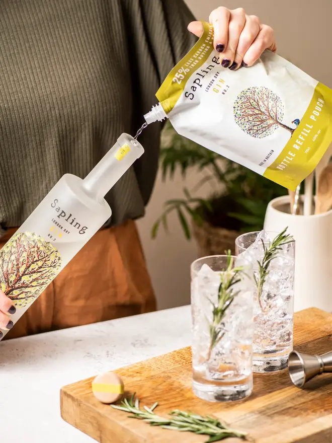 Sapling Climate Positive Gin Refill