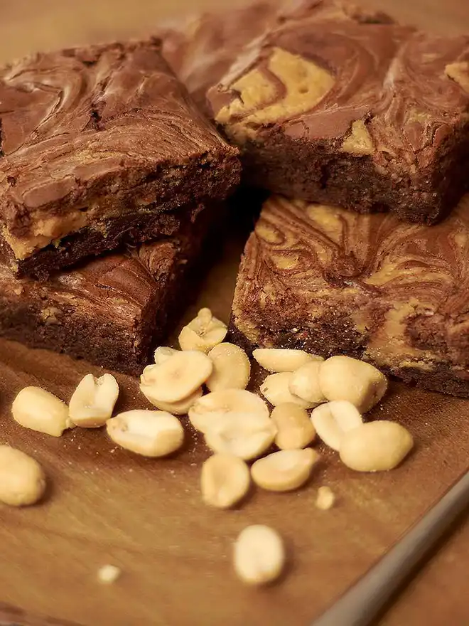 Peanut Butter Brownies (Box Of 12 Or 24)