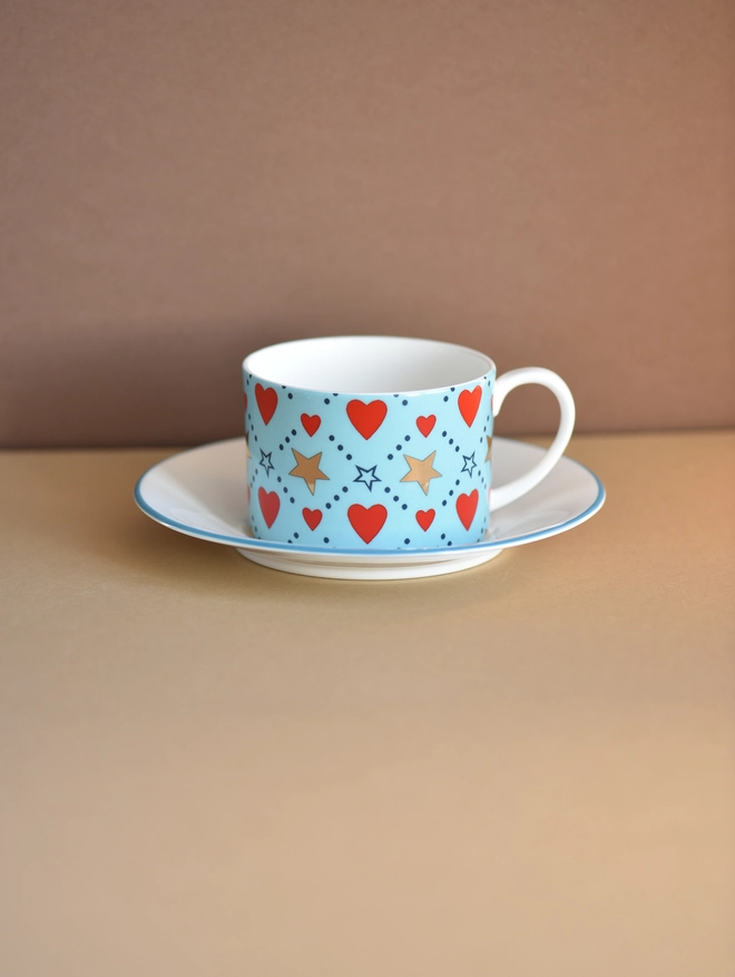 Insignia cup and saucer