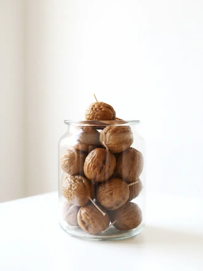 Walnut Candle
