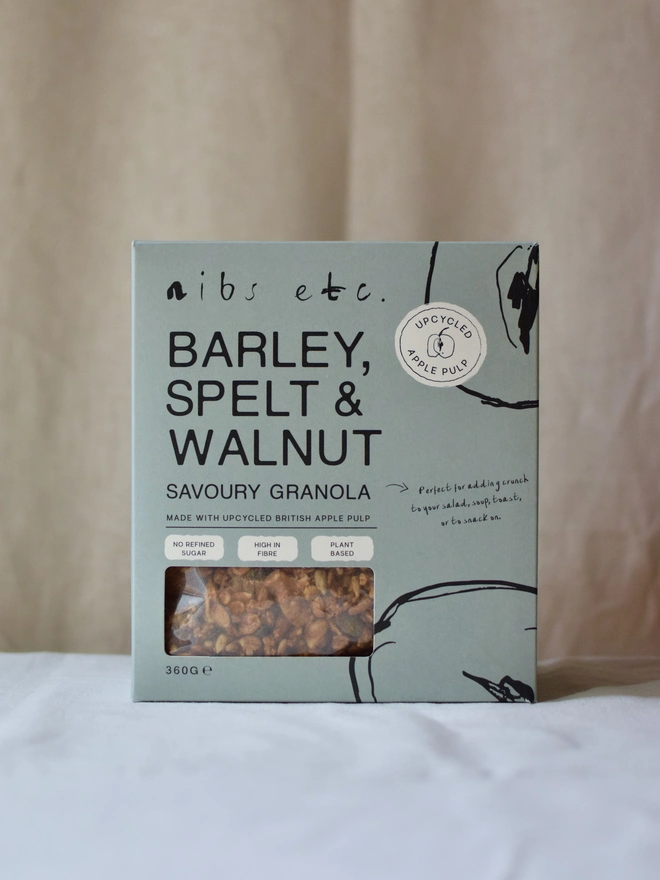 nibs etc. Barley Spelt Walnut Granola 360g