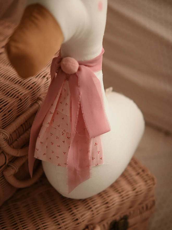 Soft Duck Wall Hanging, Nursery Animal Head, Circus style Decor, Goose Wall Mount, Baby Room Art