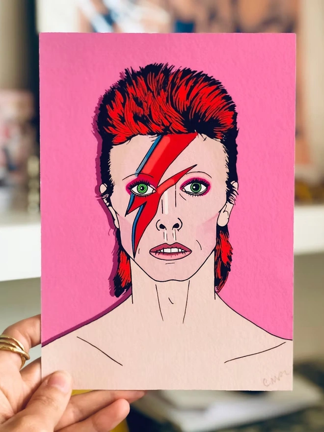 Ziggy Stardust Giclee Print 