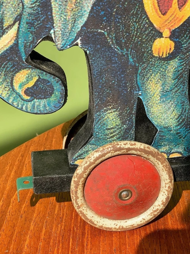 Circus Elephant On Wheels