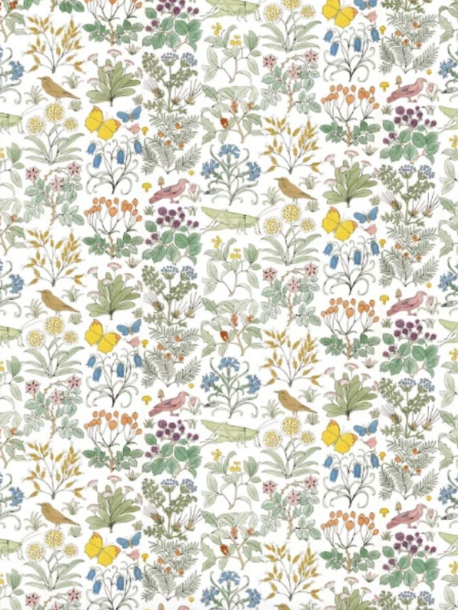 Apothecary’s Garden Muslin. A floral patterned muslin.