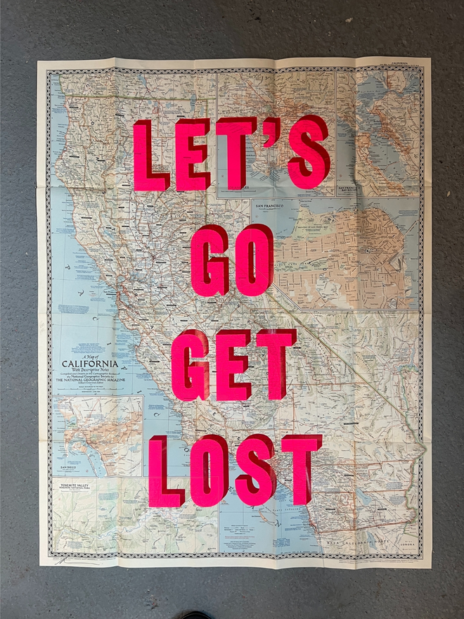 Let's go get lost  