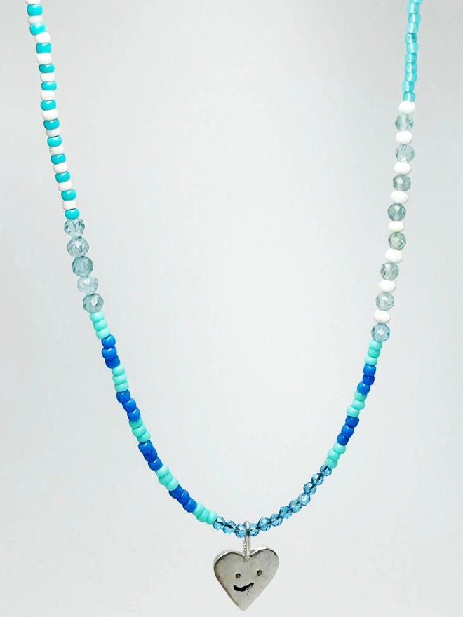 Blue beaded Necklace
