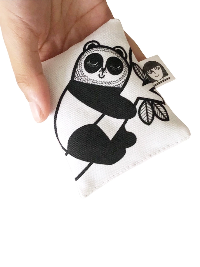 Sleeping Panda Lavender Bag 