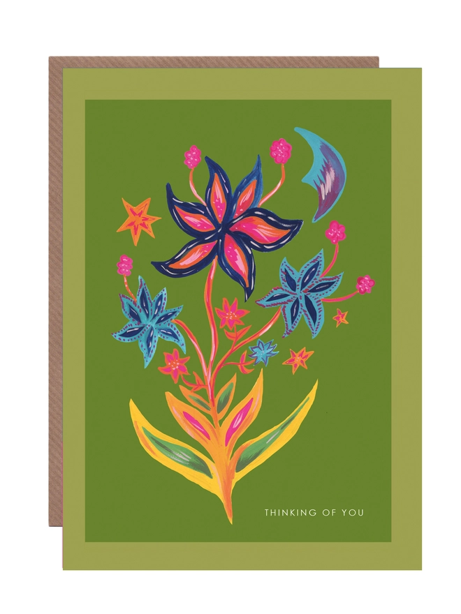 flower card