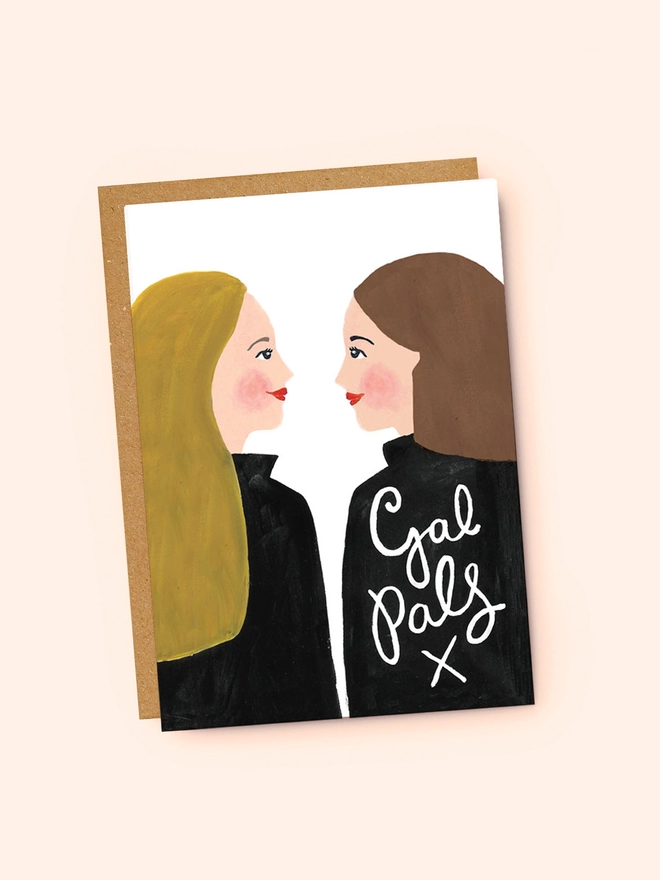 Gal pals card