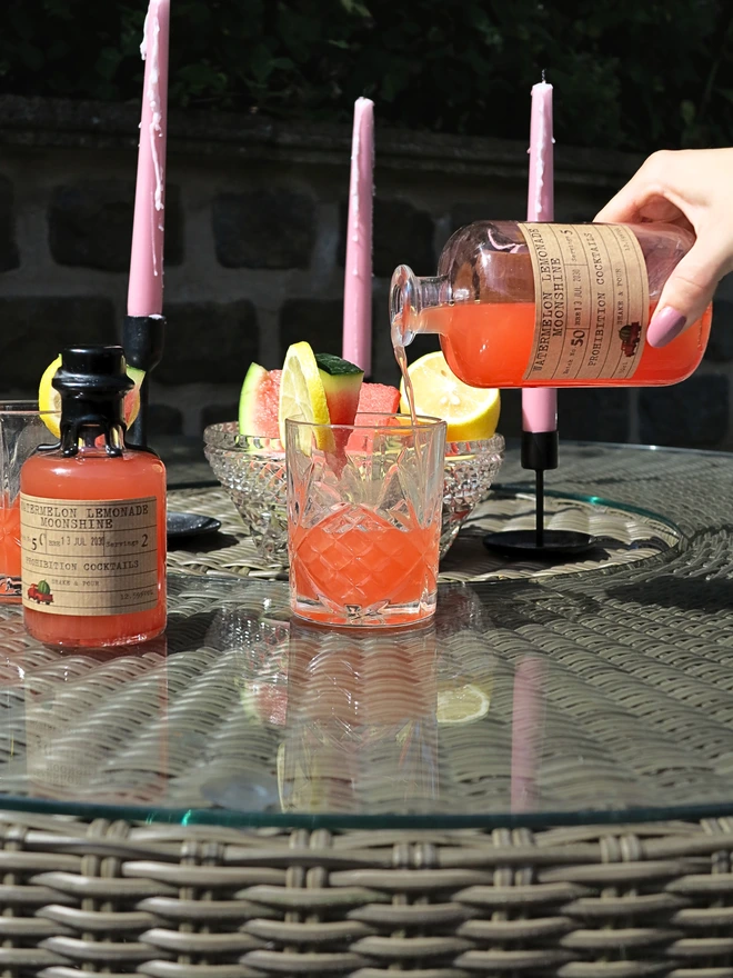 Watermelon Lemonade Moonshine