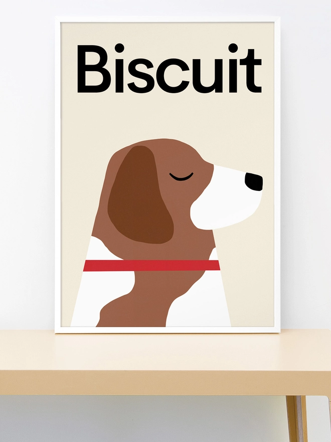 Personalised Beagle Print