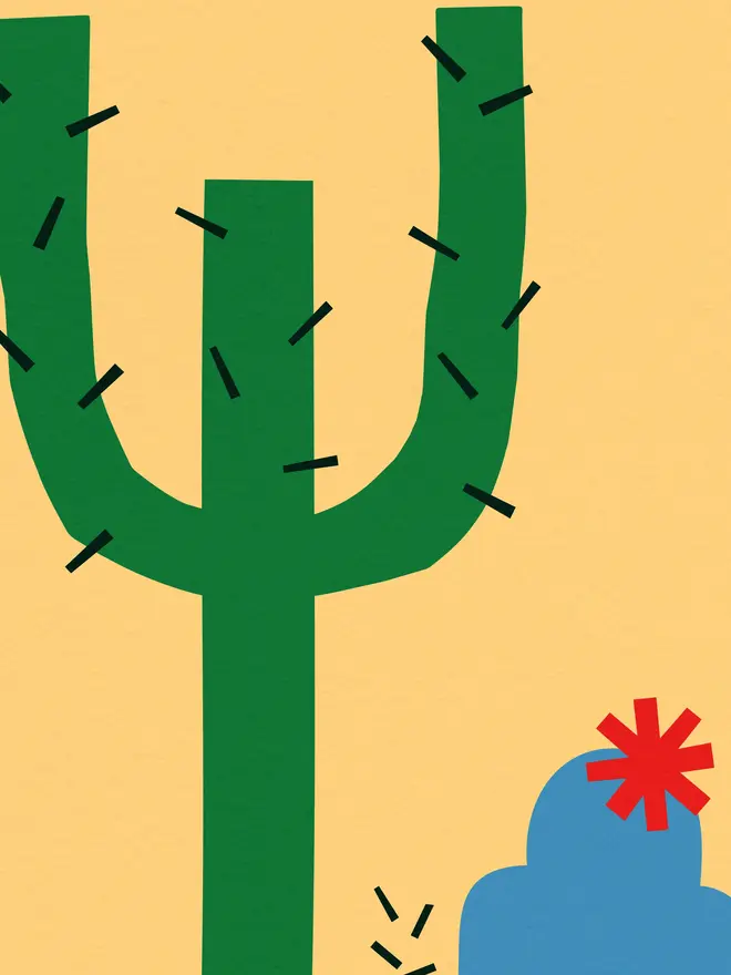 'Cactus' Print