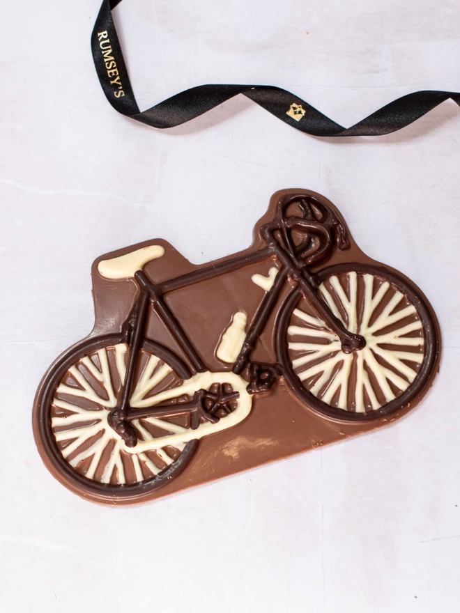 Chocolate bike, bicycle