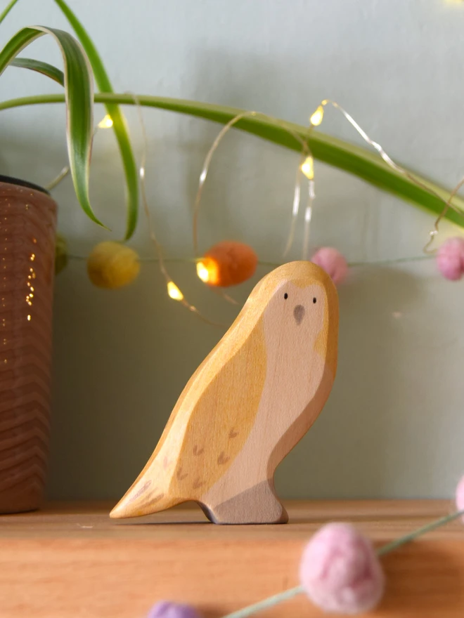  Wooden Barn Owl Toy 