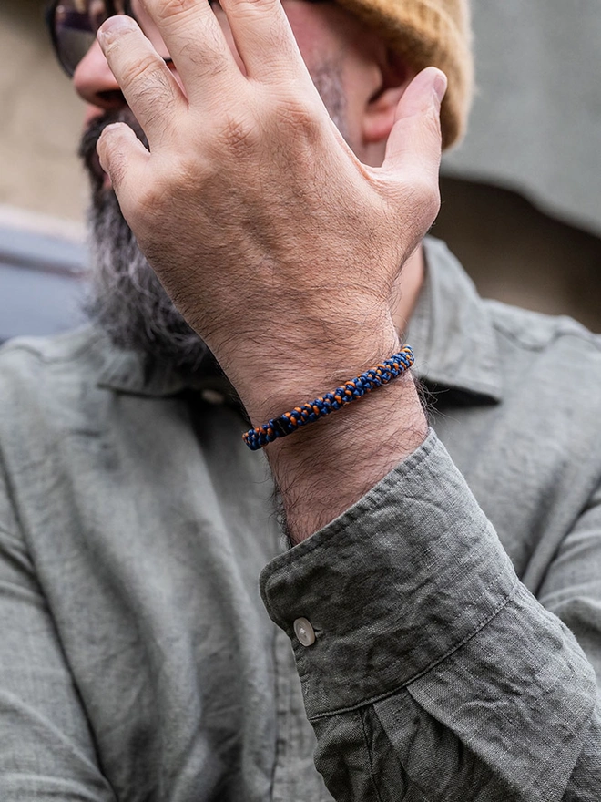chunky strong men bracelet