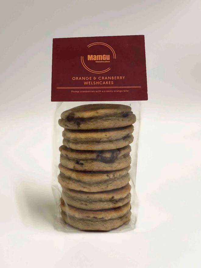 Orange & Cranberry Welsh Cakes