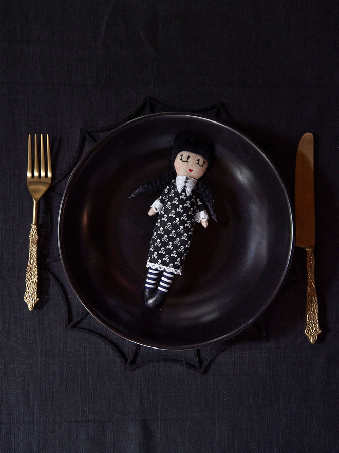 Wednesday Addams Mini Icon Doll