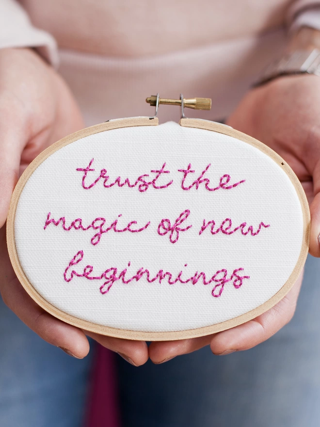 Mini mantra to help you through the fear of new beginnings