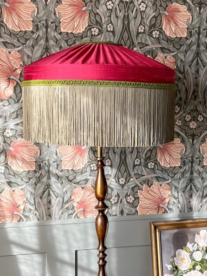 The Reine Silk Lampshade