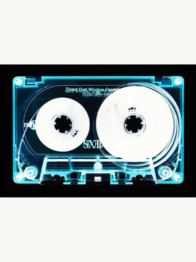 Heidler and Heeps Tape Collection Tinted Oval Window Cassette Pop Art Print