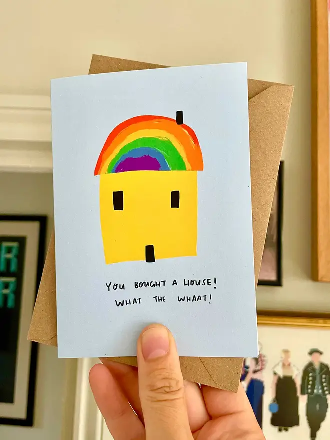 You bought a house....what the whaaat!