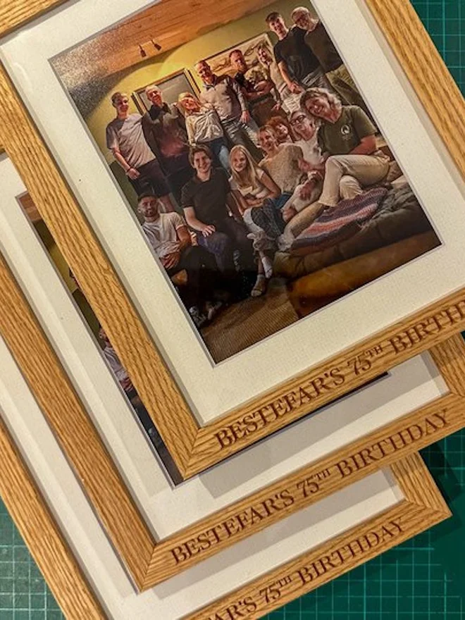 Oak Occasion Photo Frame