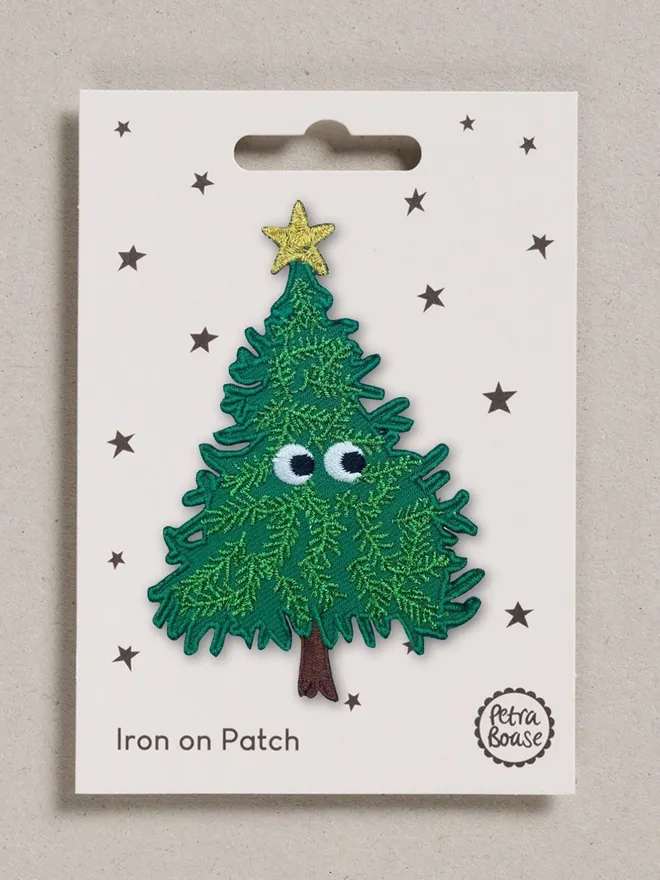 eyes googly patch customise embroidery upcycle refashion  christmas festive