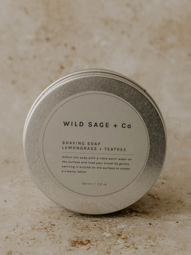 lemongrass teatree shaving soap