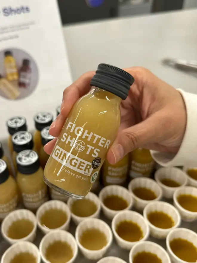 organic ginger shots