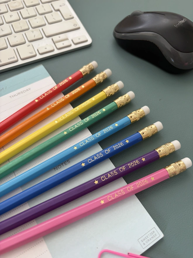 Class of 2026 Pencil Year 6 & Year 11 Leaving Gift