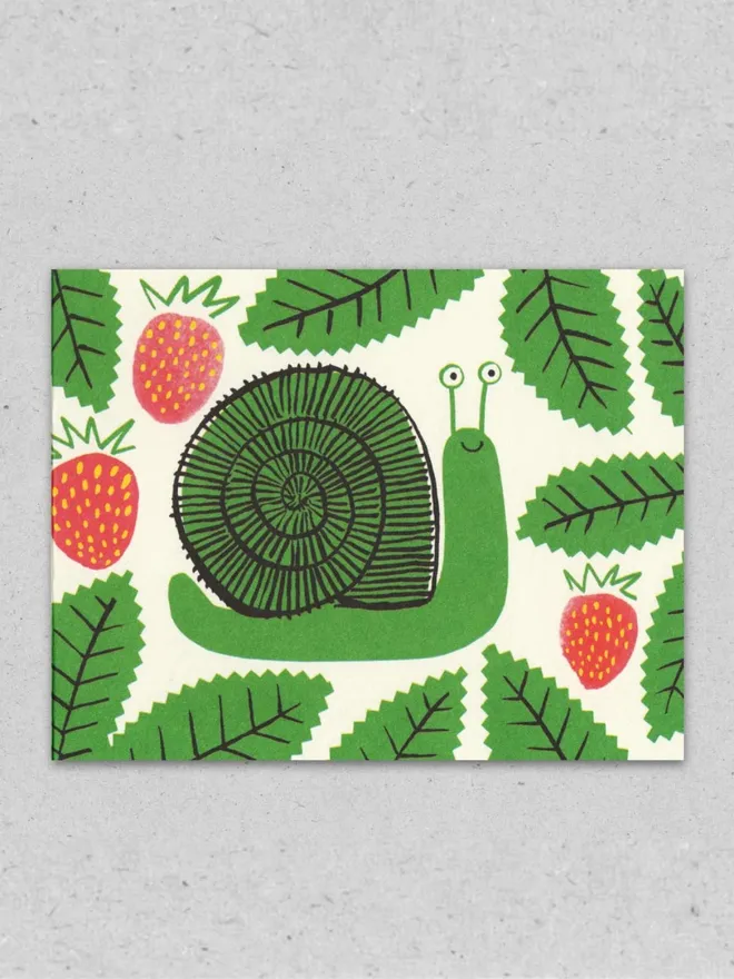 Snail Friendship Card